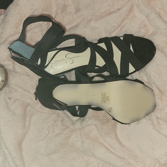 Jessica Simpson Black sz 10 - Picture 2 of 2